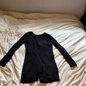 Old navy- long sleeve ribbed romper (tall)